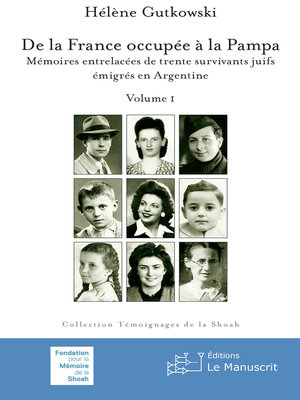 cover image of De la France occupée à la Pampa